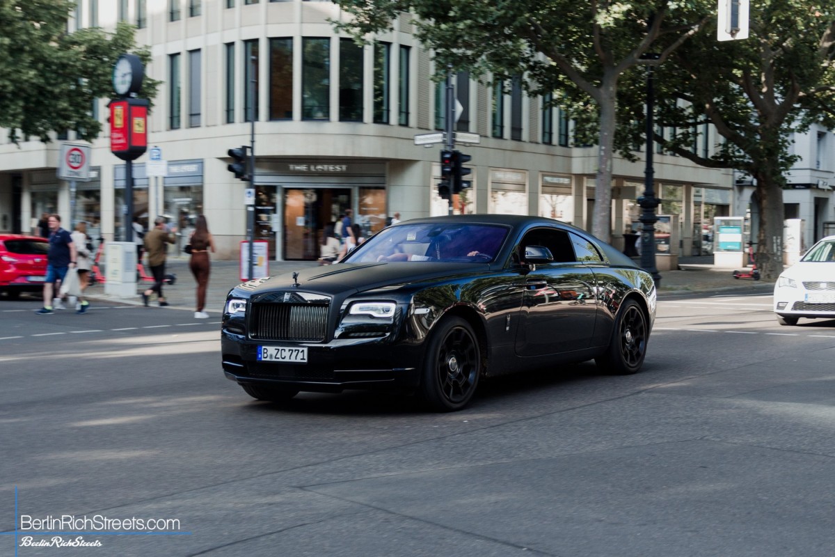 Rolls-Royce Wraith Series II Black Badge spotted in Berlin — BerlinRichStreets